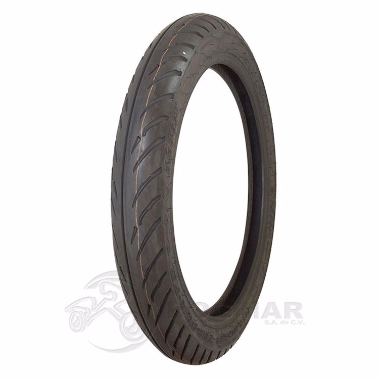 LLANTA MRF 80/100-17 6PR 46P NGP ZAPPER-FQ  TL (*OEM INVICTA-150 DEL. ) (EN LA COMPRA DE 1 A 4 LLANTAS)