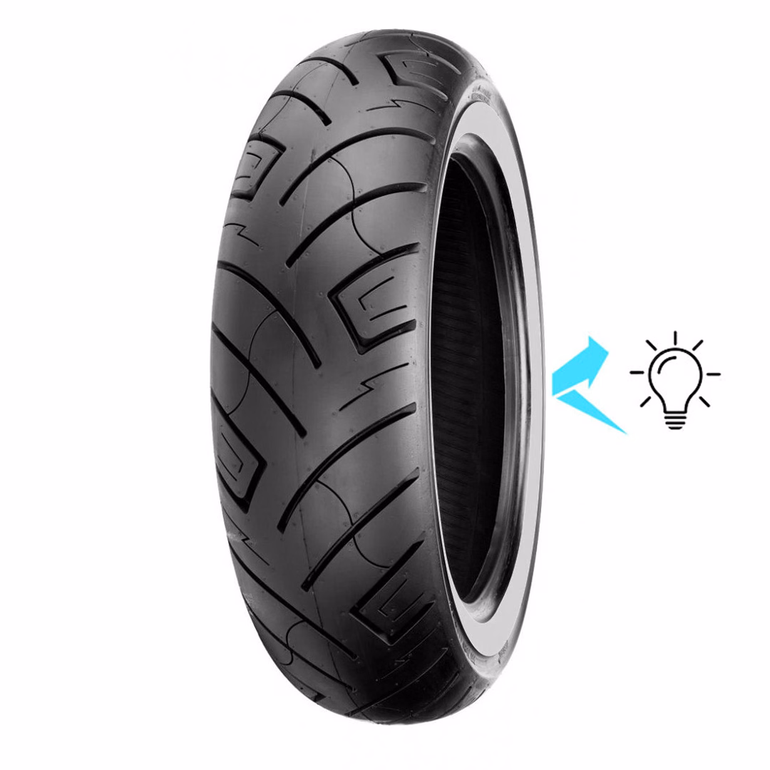 LLANTA SHINKO 150/80B16 77H 6PR TL SR777 HEAVY DUTY (HD) REFLECTOR