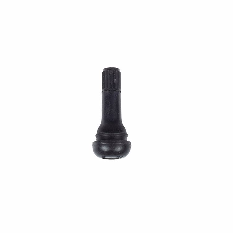 VALVÚLA GOMA NEGRA RECTA TR-413 (PIEZA)