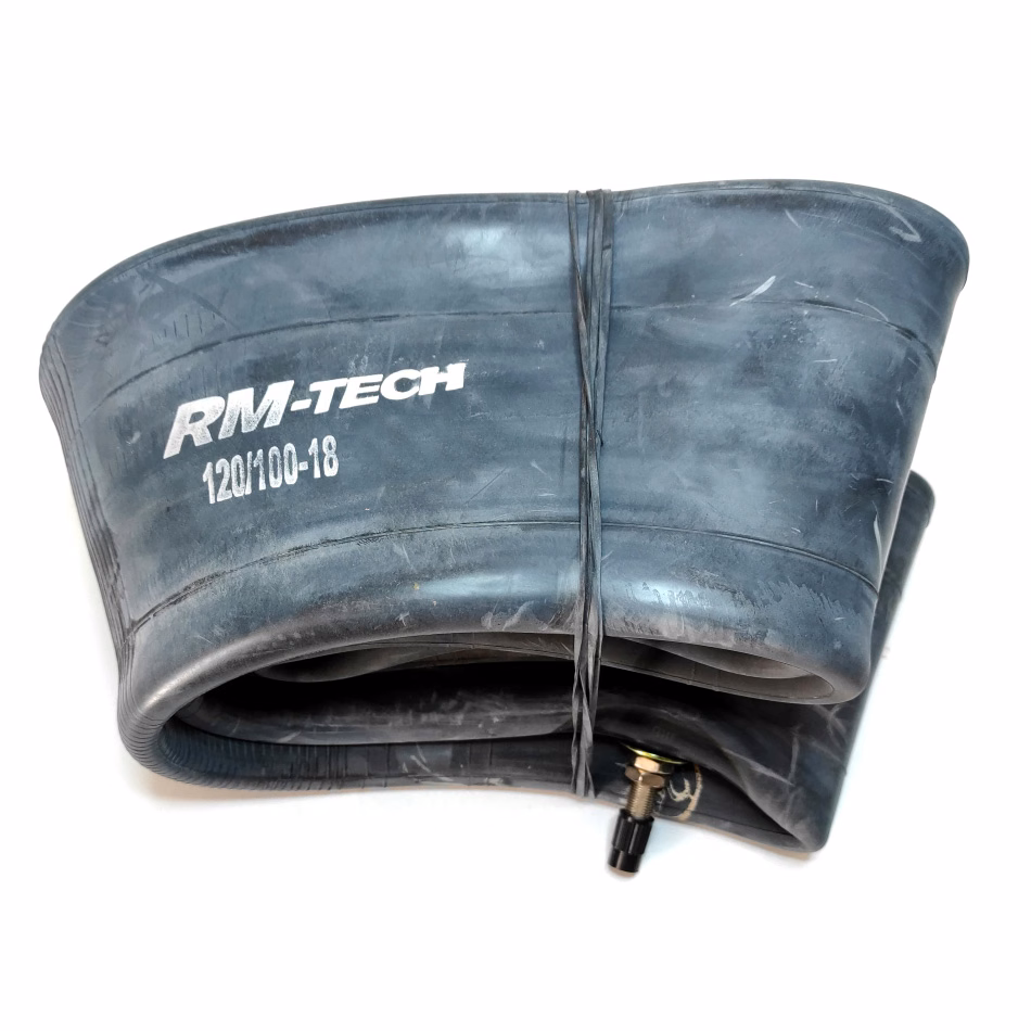 CAMARA DE BUTILO RMTECH PRES. EN CAJA 120/100-18 TR4 (VALVULA RECTA)