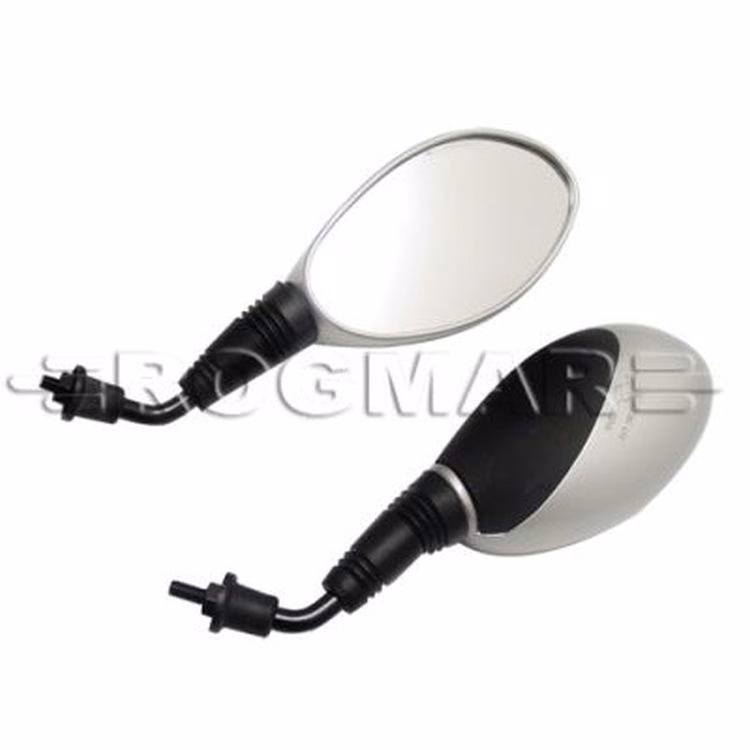 ESPEJO TRITON R4 PLATA/NEGRO (PAR)