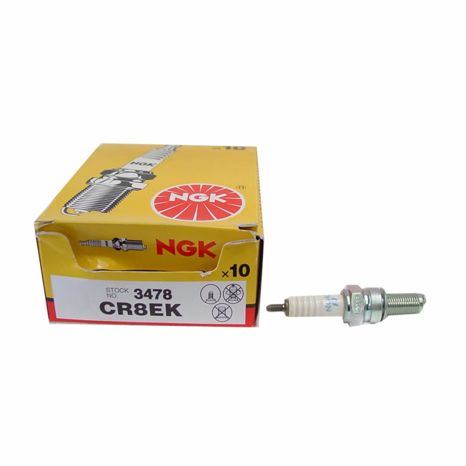 BUJIA NGK CR8EK (PRECIO POR PIEZA) (COMPRA MINIMA POR CAJA) (CAJA C/ 10 PIEZAS)