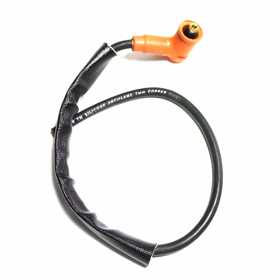 CABLE SILICON P/ BUJÍA 7MM CAPUCHÓN 90°