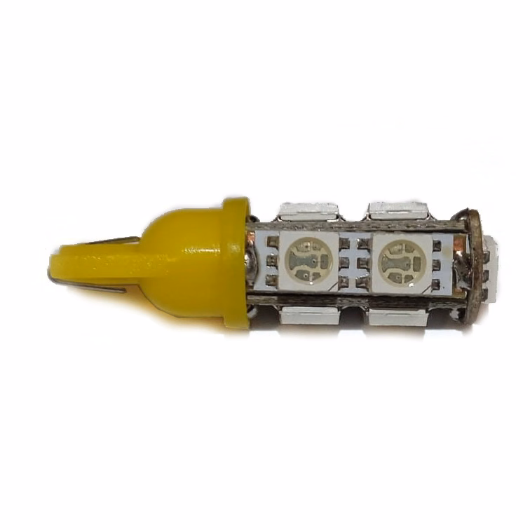 FOCO PELLISCO LED AMBAR 12V T10 ( VENTA MINIMA 10 PIEZAS ) ( PRECIO POR PIEZA )