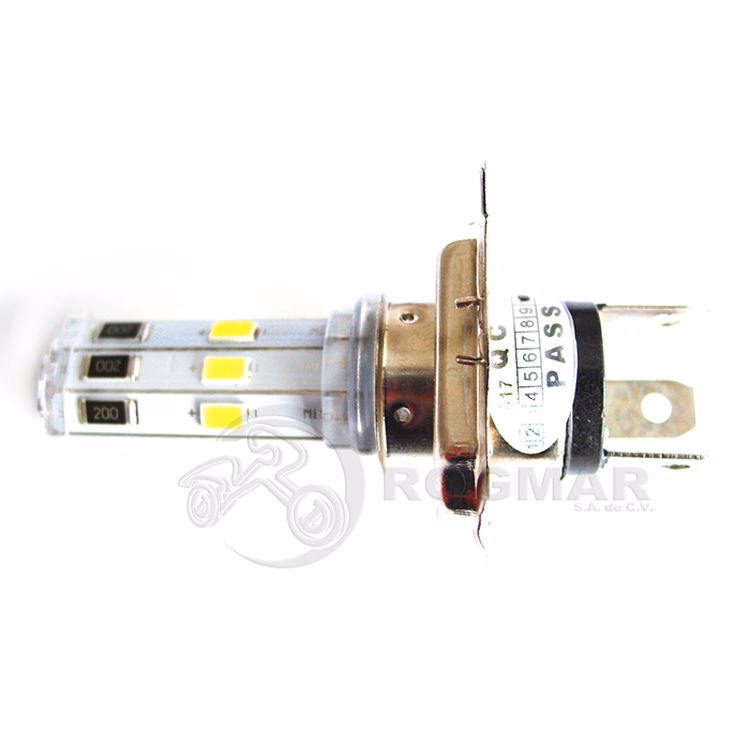 FOCO LED M11P H4 6W 12V (BAJA 500LM, ALTA 500LM) (VENTA DE 1 PIEZA)