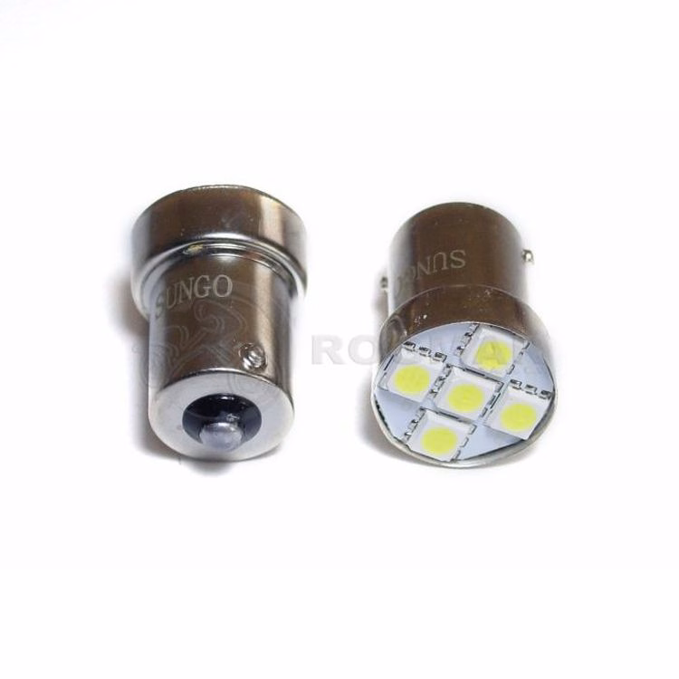 FOCO DIRECCIONAL LED 9-18V 8W G18.5-5 BA15D 5050SMD ( VENTA MINIMA 10 PIEZAS ) ( PRECIO POR PIEZA )
