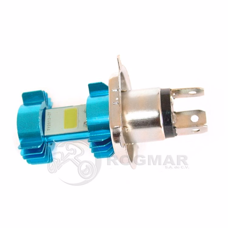 FOCO LED H4 12V 12W AZUL SG-0136 (VENTA DE 1 PIEZA)