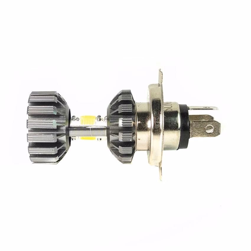 FOCO FARO H4 6 LEDS 12V PLATA SG-0165 (VENTA DE 1 PIEZA)
