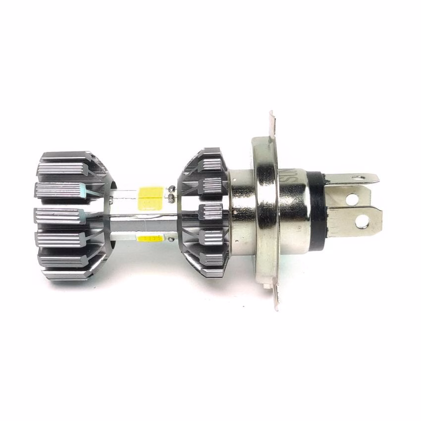 FOCO FARO 8 LEDS H4 12V PLATA SG-164 (VENTA DE 1 PIEZA)
