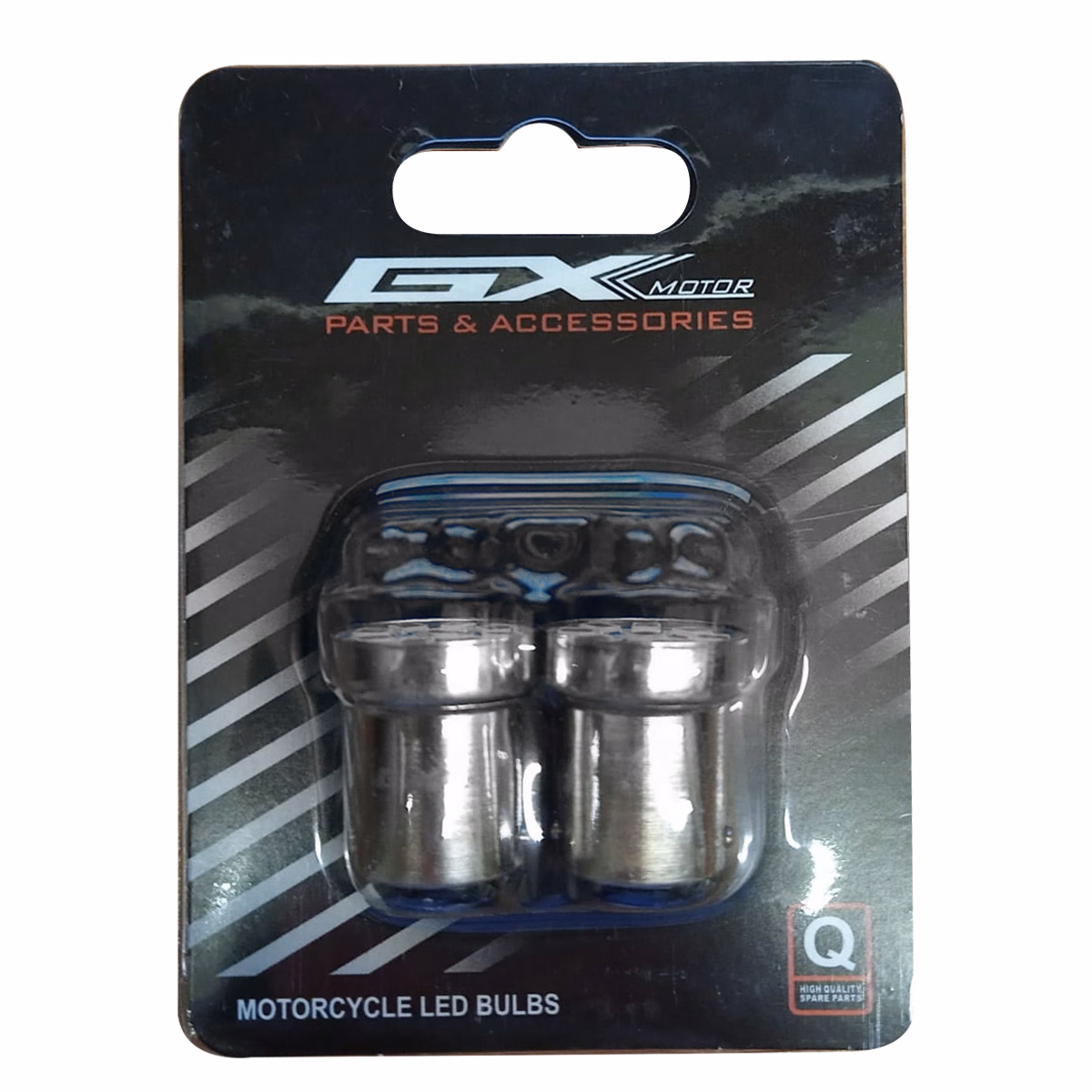 FOCO STOP TRASERO LED 2 POLOS LUZ ROJA 12V BA15D A-002 (COMPRA MINIMA POR BLISTER) (BLISTER C/ 2 PIEZAS ) (PRECIO POR PIEZA)