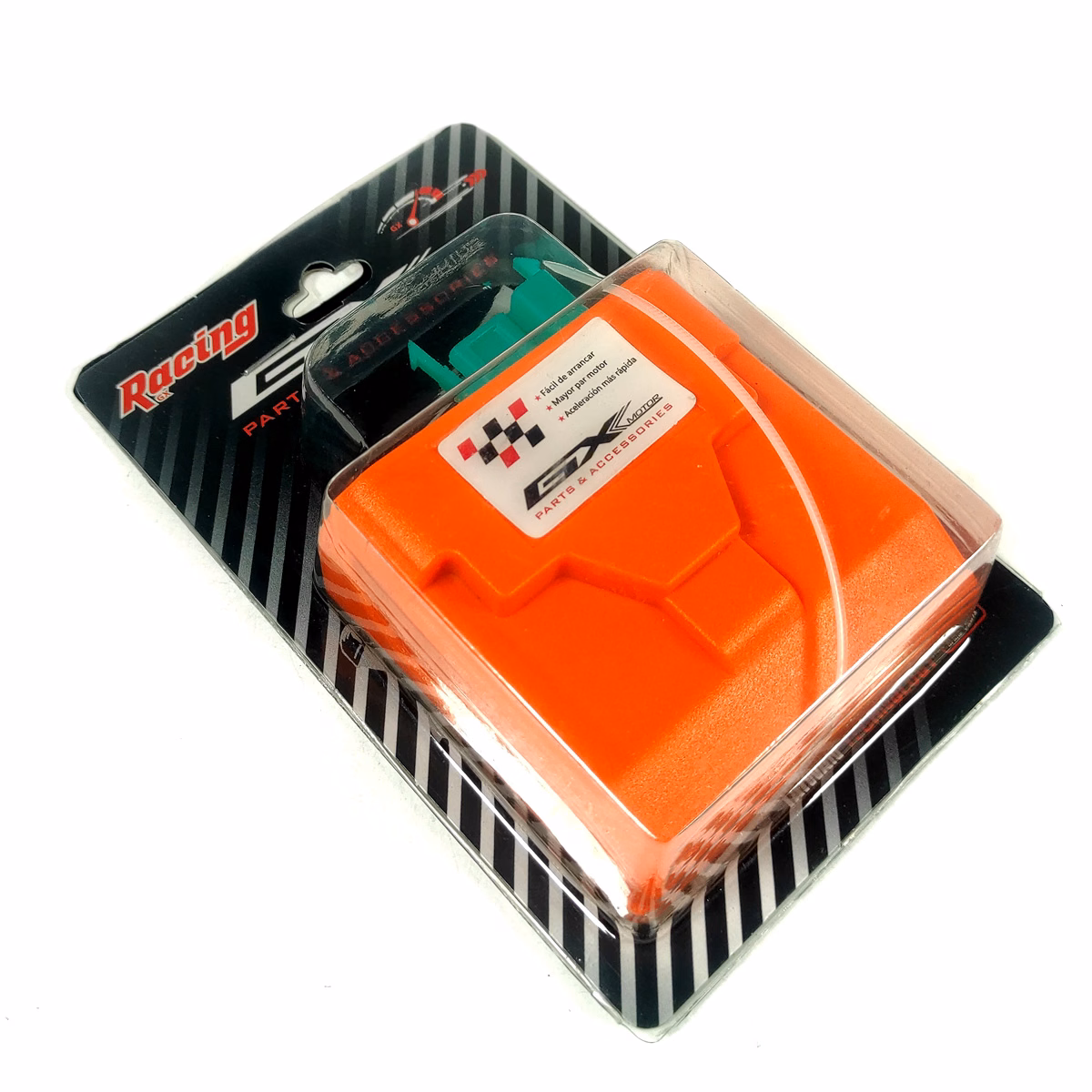 UNIDAD CDI 12V UNIVERSAL RACING 9 MAPAS P/ 250Z VERDE GRAFITO, P/ 250Z SZ, P/ BLACKBIRD, P/ RT-200, P/ VORT-X 250