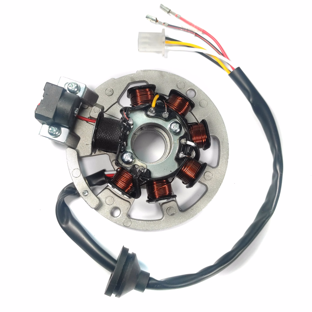 ESTATOR COMPLETO 12V P/ BWS-100 (7 BOBINAS)