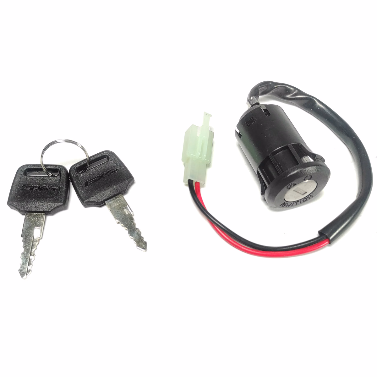 INTERRUPTOR ENCENDIDO 12V P/ CARGO-125 M.N. (JUEGO)