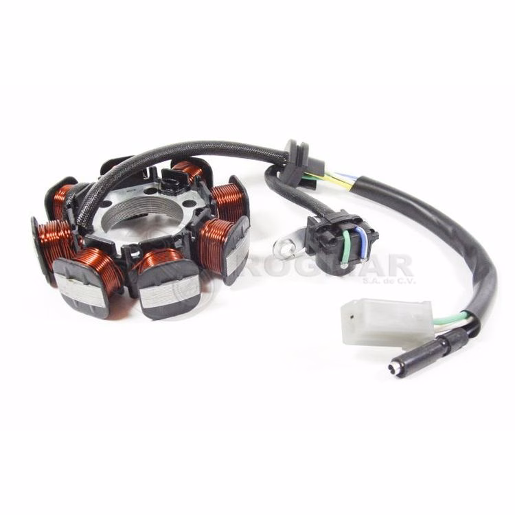 ESTATOR COMPLETO 12V P/ TITAN-150 (8 BOBINAS)