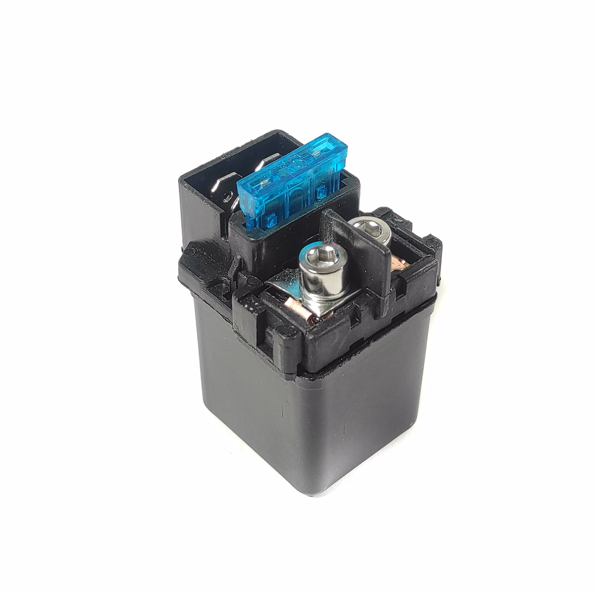 RELEVADOR (RELAY) ARRANQUE C/ PORTA FUSIBLE 12V P/ FZ-16