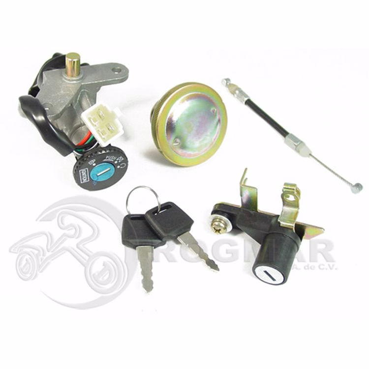INTERRUPTOR ENCENDIDO 12V P/ AT-110 SPORT (JUEGO)