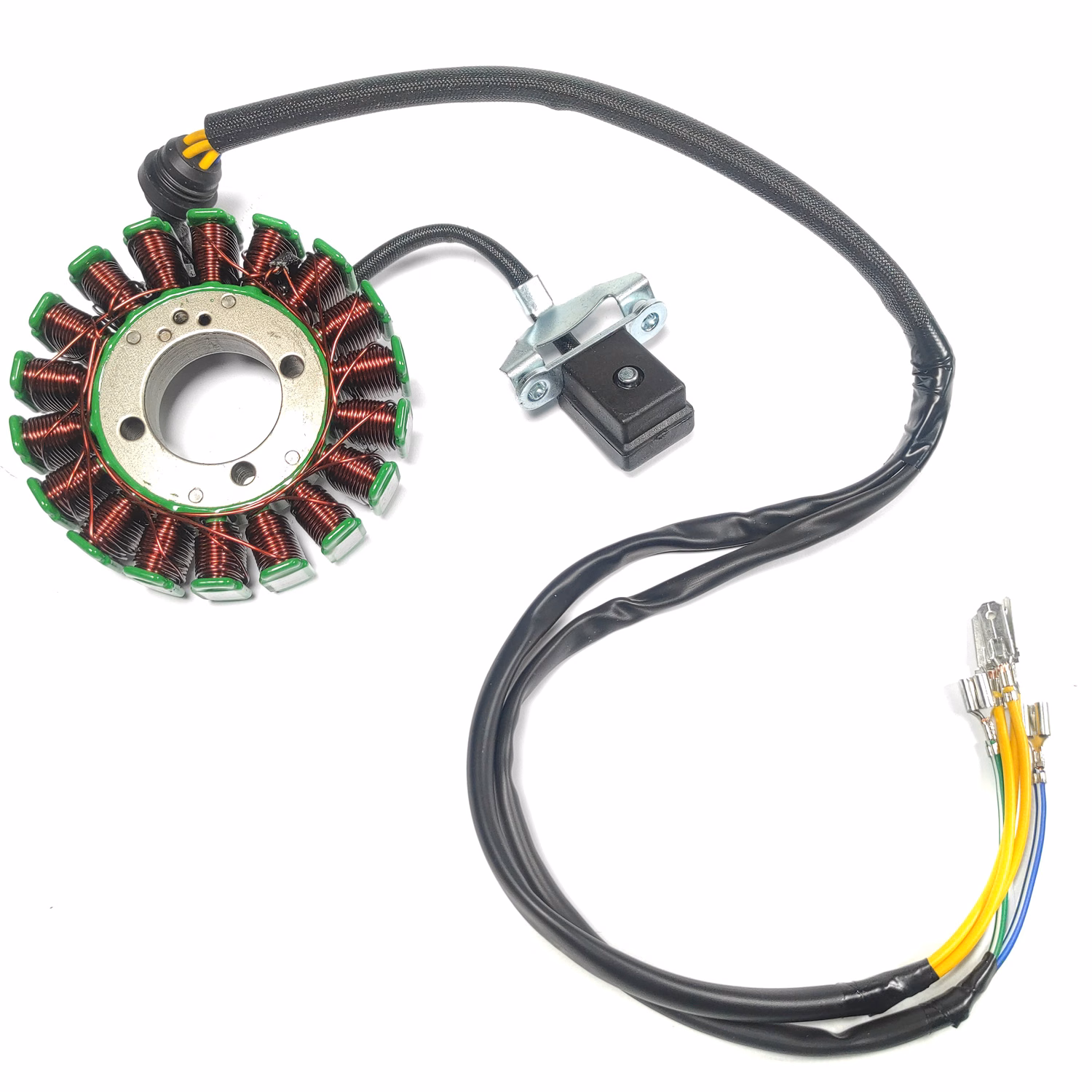 ESTATOR COMPLETO 12V P/ 250Z VERDE GRAFITO