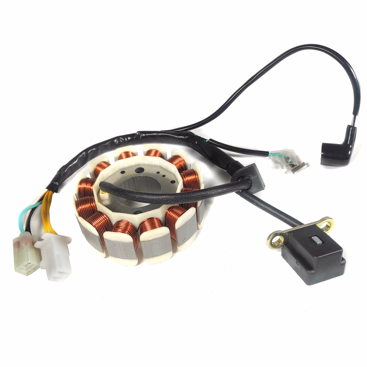 ESTATOR COMPLETO 12V P/ NS150 (12 BOBINAS)