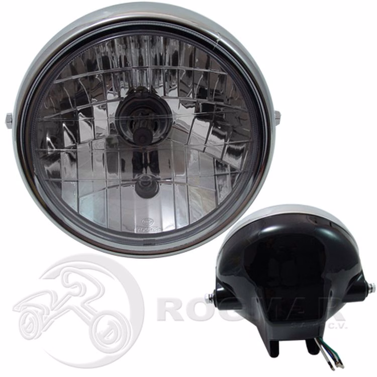 FARO COMPLETO SUNGO 12V P/ GL-150 CARGO (FOCO H4)