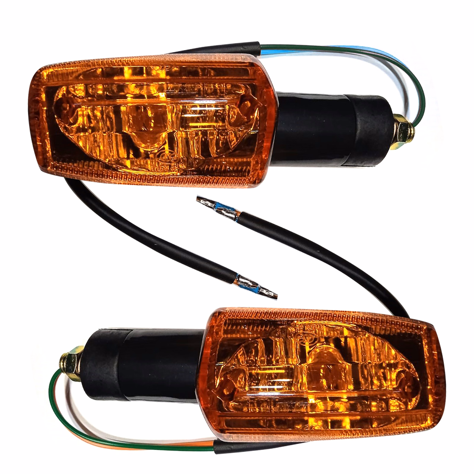 DIRECCIONAL DELANTERA/TRASERA IZQUIERDA/DERECHA 12V 10W AMBAR P/ GL-150 CARGO (PAR)