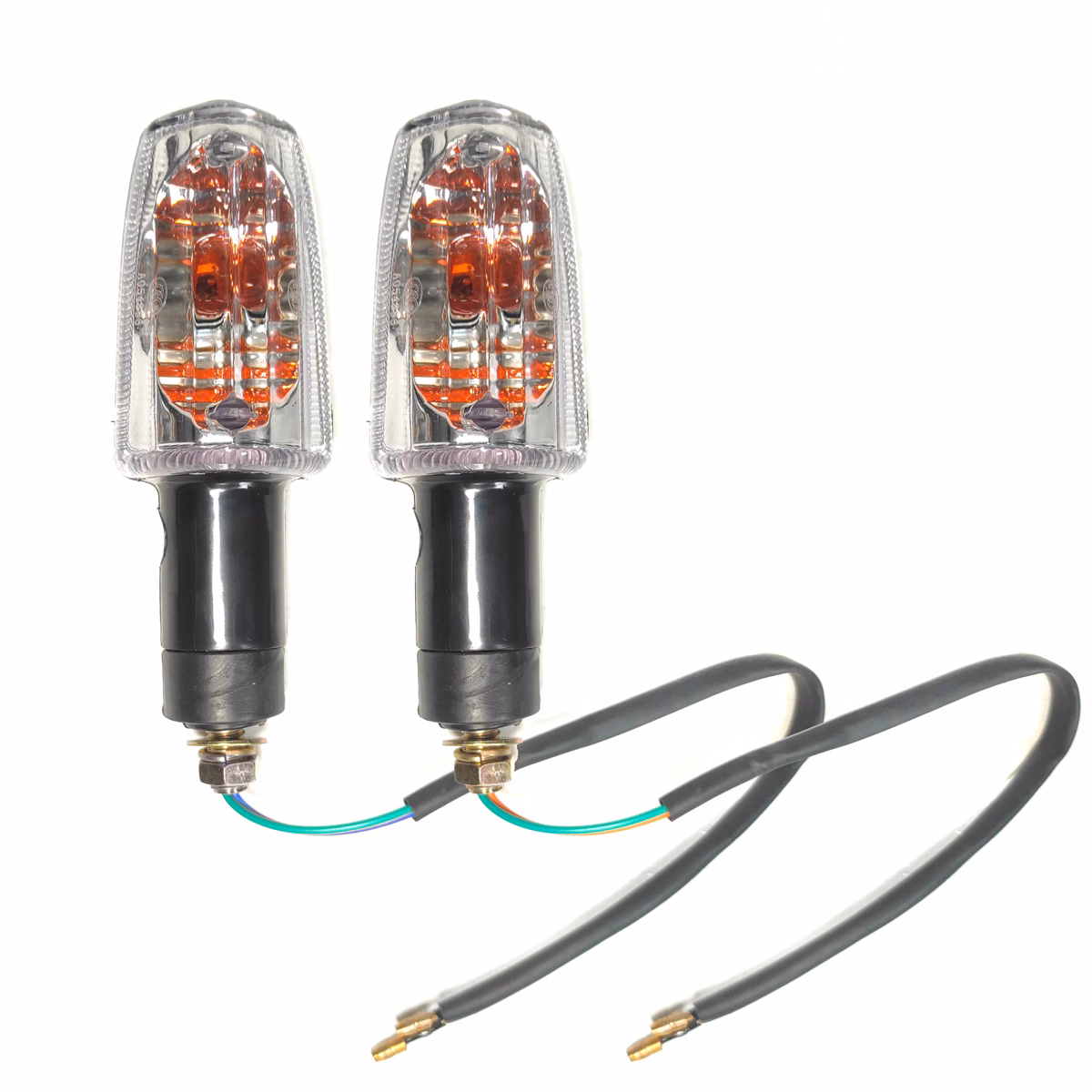 DIRECCIONAL DELANTERA/TRASERA IZQUIERDA/DERECHA 12V 10W BLANCA P/ GL-150 CARGO (PAR)