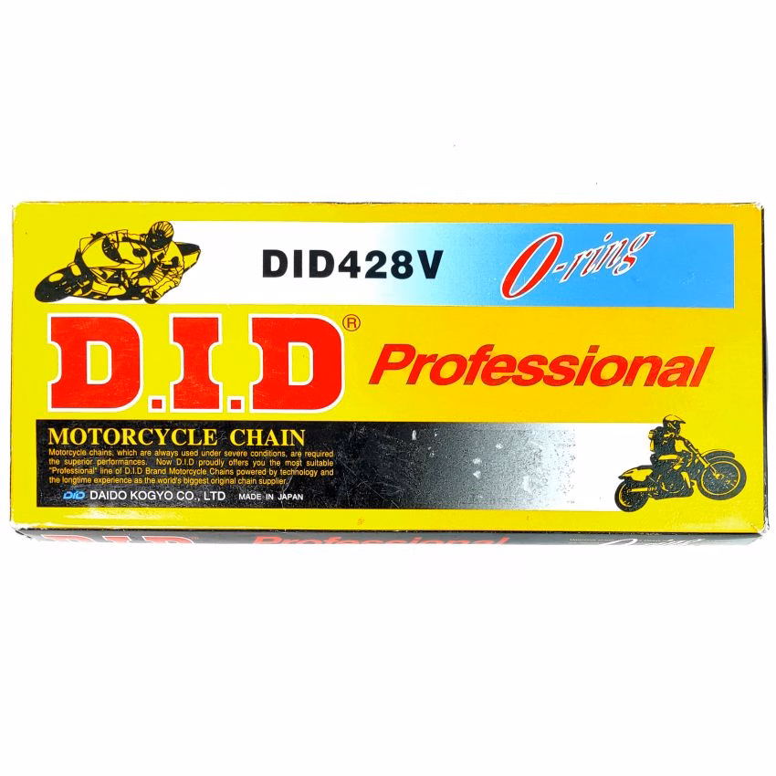 CADENA D.I.D. JAPON 428V X 132 OIL RING