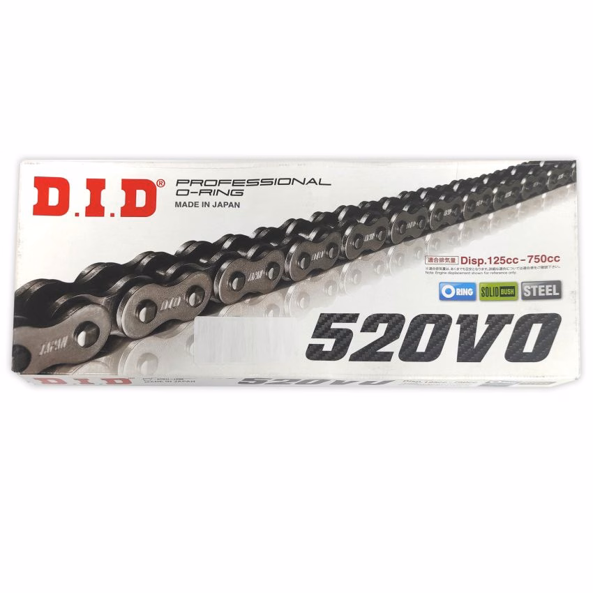 CADENA D.I.D. JAPON 520V X 116 (PROFESSIONAL OIL RING)