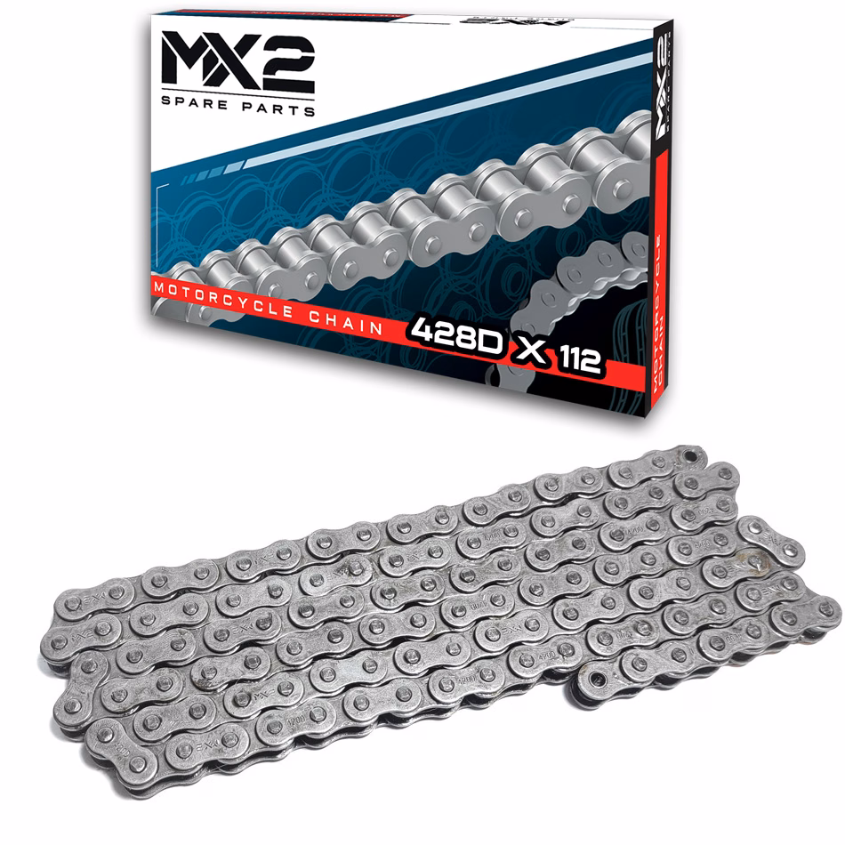 CADENA MX2 420D X 112 (PRECIO POR PIEZA) (EN LA COMPRA DE 1 A 24 PIEZAS)