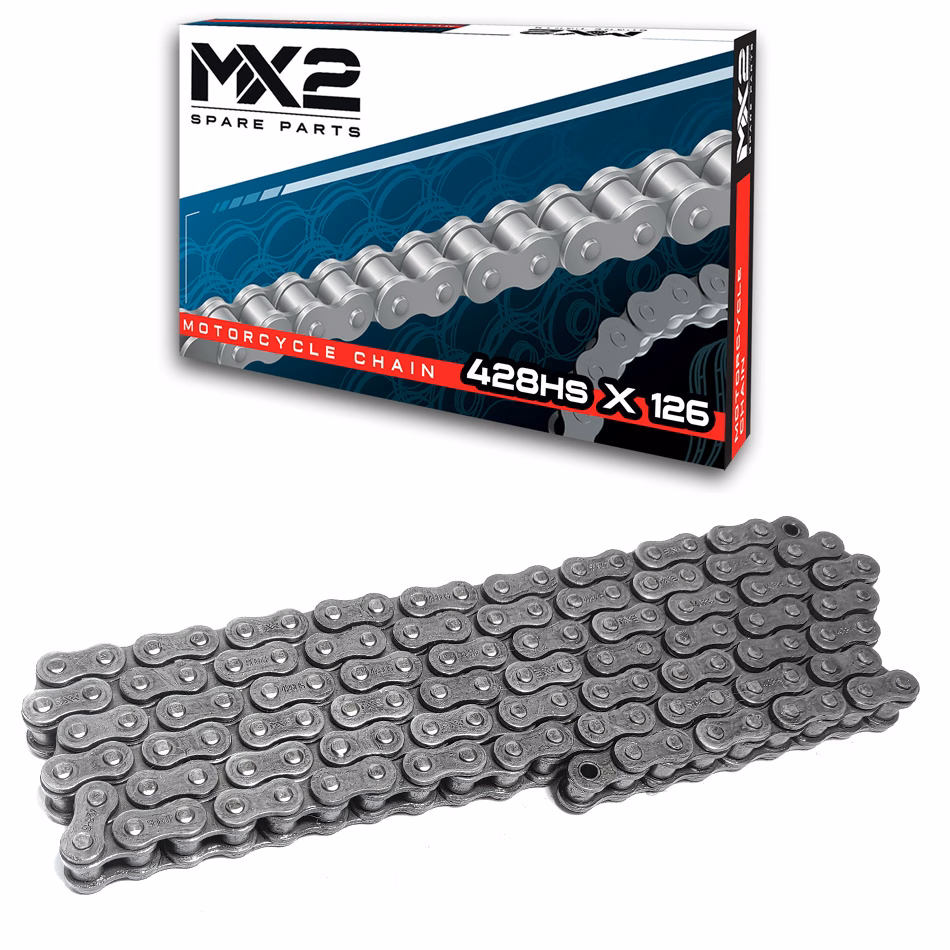 CADENA MX2 428HS X 126 (PRECIO POR PIEZA) (EN LA COMPRA DE 1 A 24 PIEZAS)