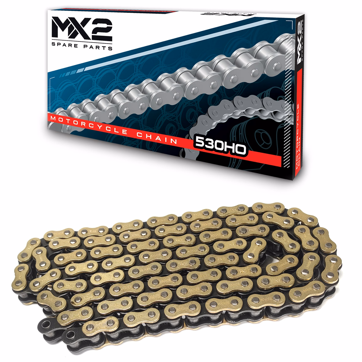 CADENA MX2 530HO X 122L O-RING G&B