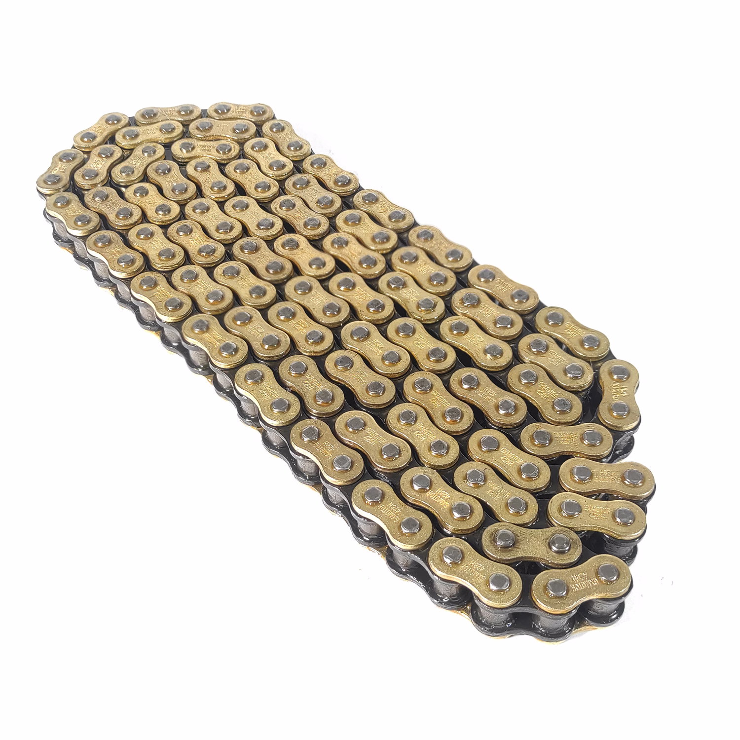 CADENA GX MOTOR 428H X 136L GOLD&BLACK (PRECIO POR PIEZA) (EN LA COMPRA DE 1 A 19 PIEZAS)