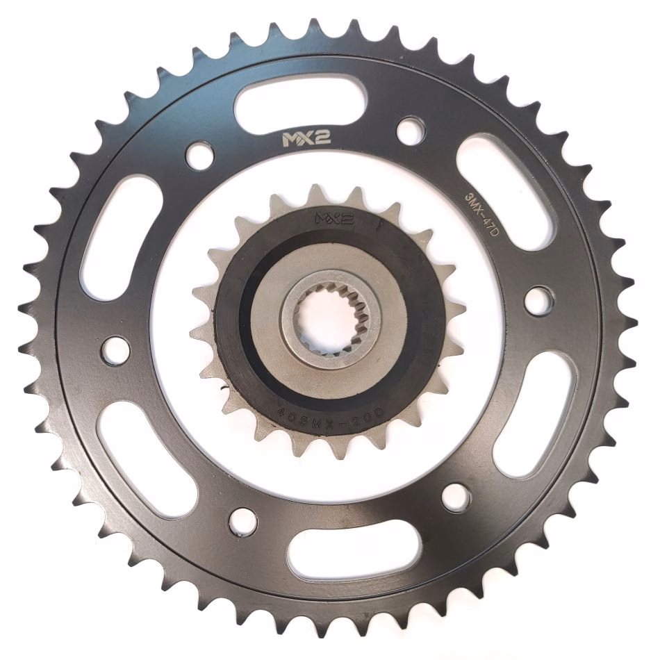 JUEGO DE ENGRANES MX2 P/ BMW F800R 09-18 (47/20D) (MX3/MX405RB)