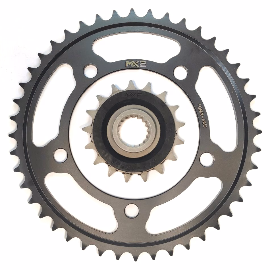 JUEGO DE ENGRANES MX2 P/ BMW F750 GS 18-20, P/ BMW F850 GS 18-20 (44/17D) (MX10/MX704RB)