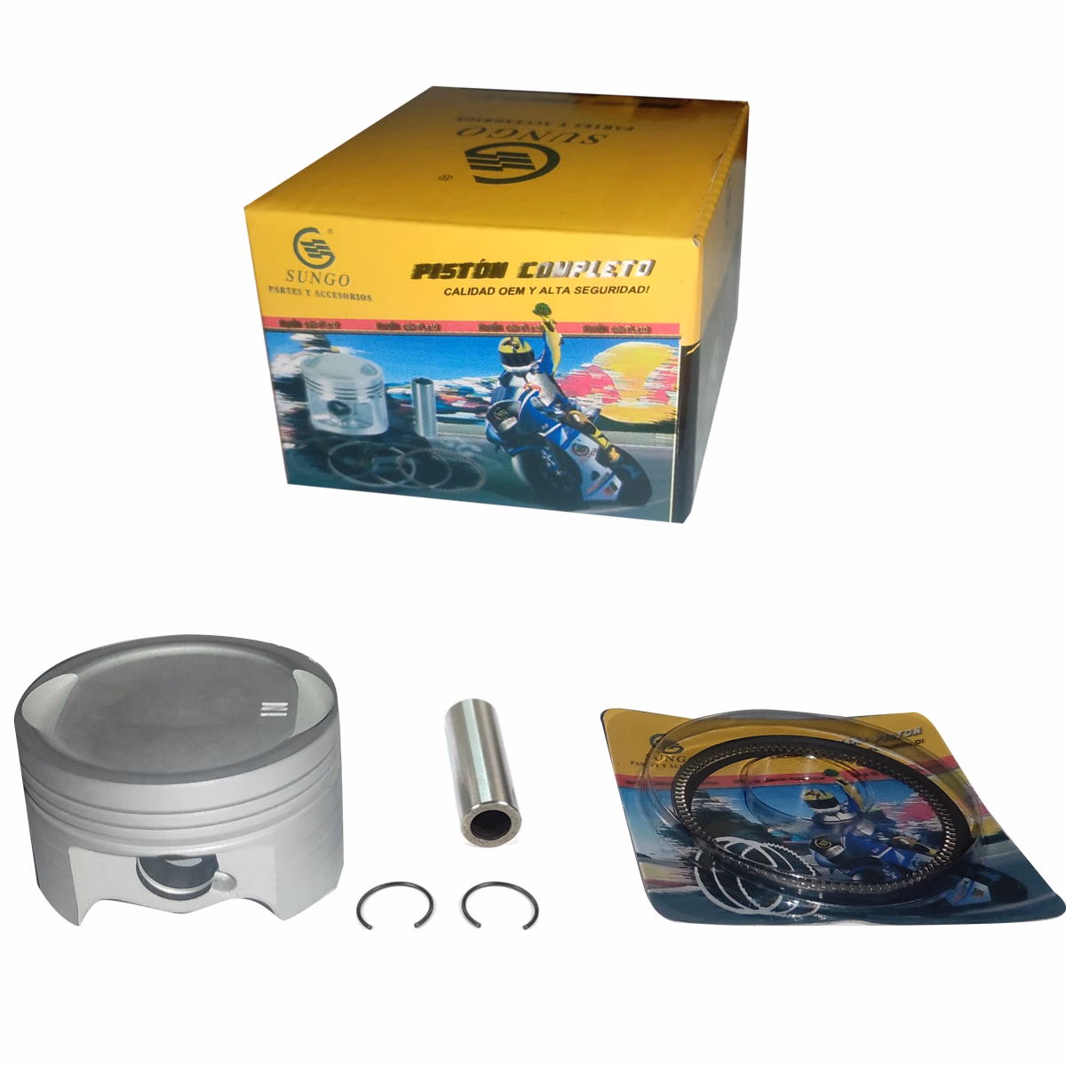 PISTON COMPLETO SUNGO P/ GL-150 CARGO STD