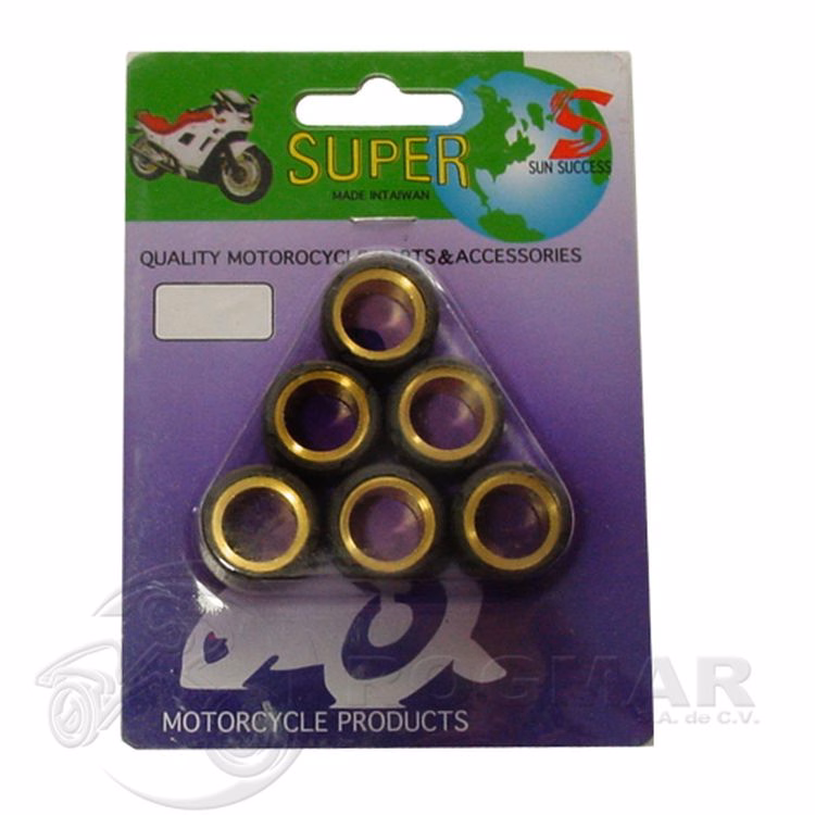RODILLOS CONTRAPESO P/ BWS-125 (JUEGO) TWN