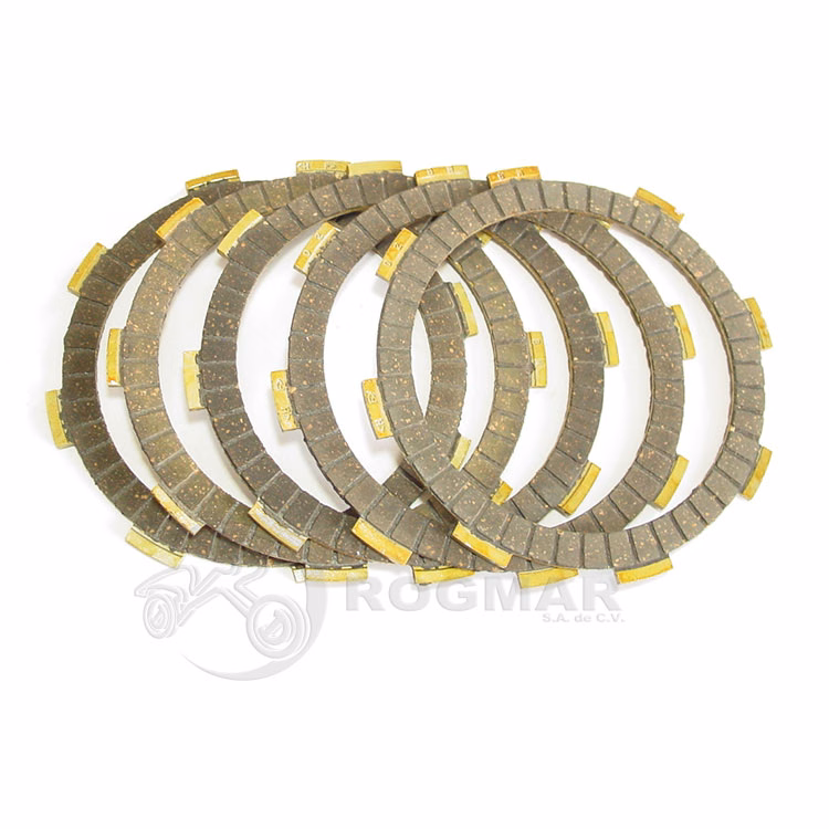 DISCO PASTA EMBRAGUE P/ TOOL-125, P/ CG-125, P/ CARGO-125, P/ FT-150, P/ FT-125 (JUEGO)