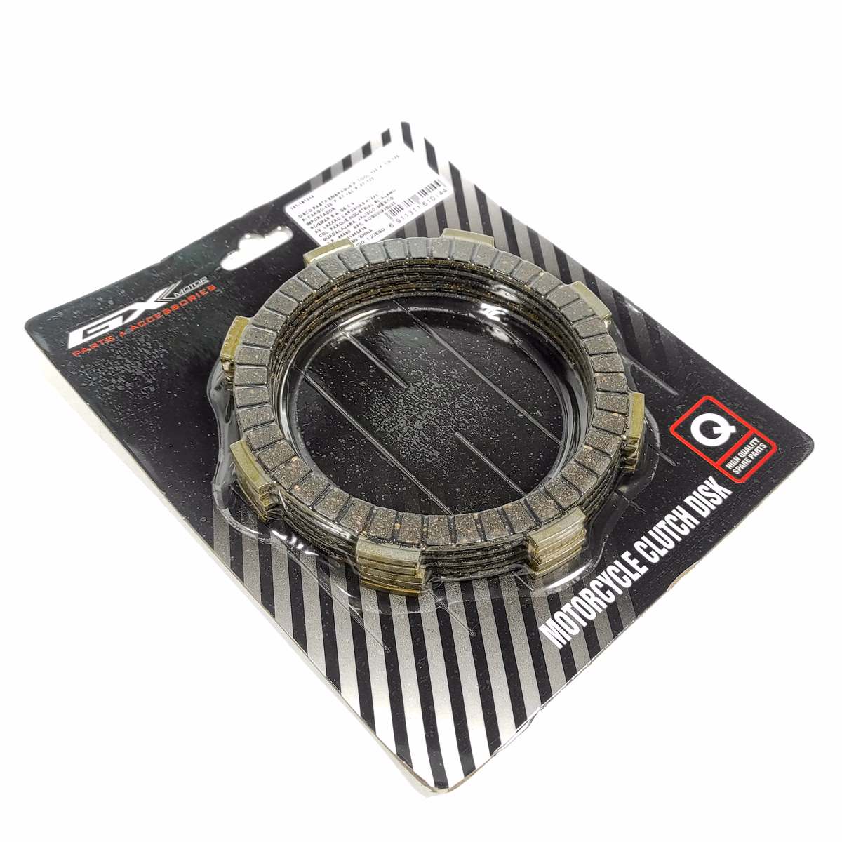 DISCO PASTA EMBRAGUE P/ TOOL-125, P/ CG-125, P/ CARGO-125, P/ FT-150, P/ FT-125 (JUEGO)