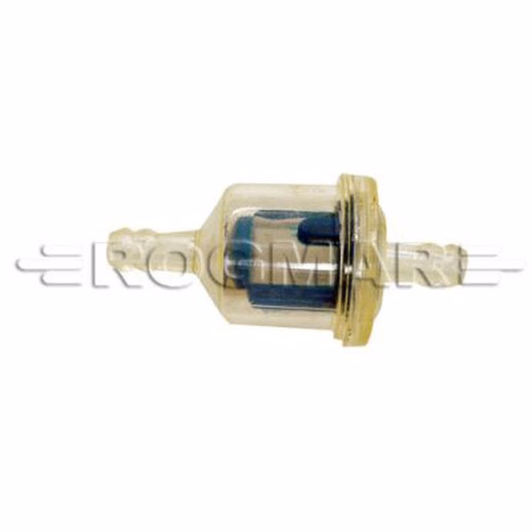 FILTRO GASOLINA TRANSPARENTE UNIVERSAL (CHICO) (PRECIO POR PIEZA) (VENTA MINIMA 10 PIEZAS)