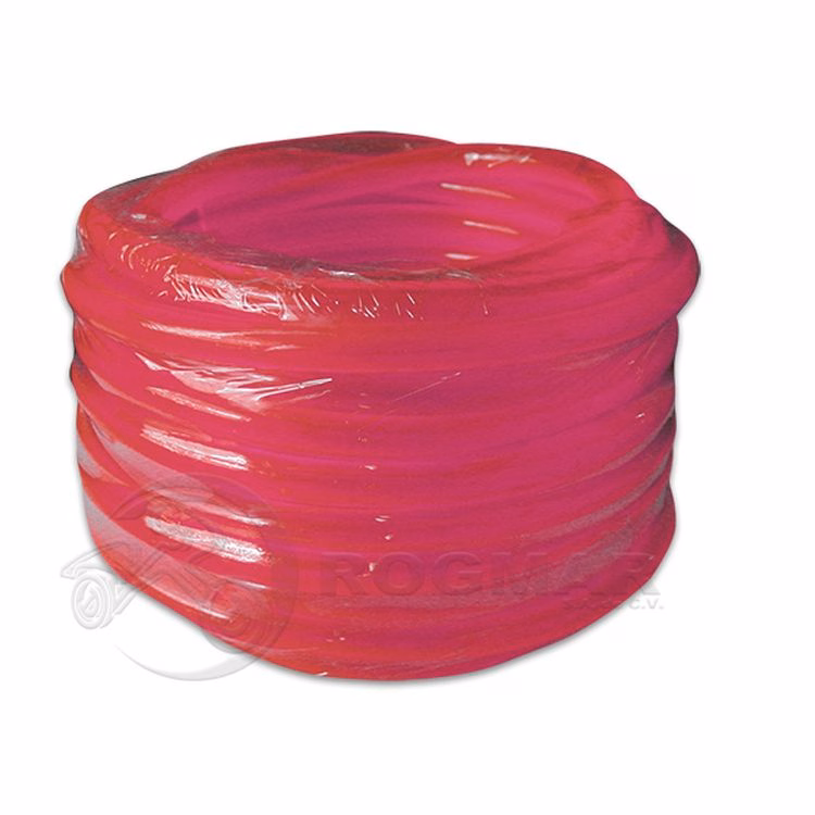 MANGUERA GASOLINA UNIVERSAL ROSA FLUORESCENTE (PRECIO POR METRO) (VENTA MINIMA 10 MTS)
