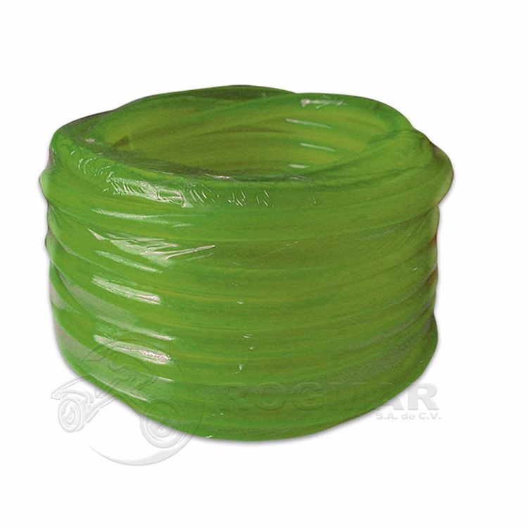 MANGUERA GASOLINA UNIVERSAL AMARILLA FLUORESCENTE (PRECIO POR METRO) (VENTA MINIMA 10 MTS)