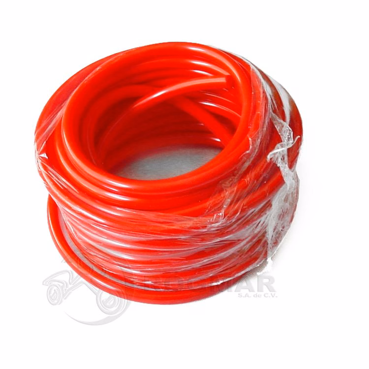 MANGUERA GASOLINA UNIVERSAL ROJA (PRECIO POR METRO) (VENTA MINIMA 10 MTS)