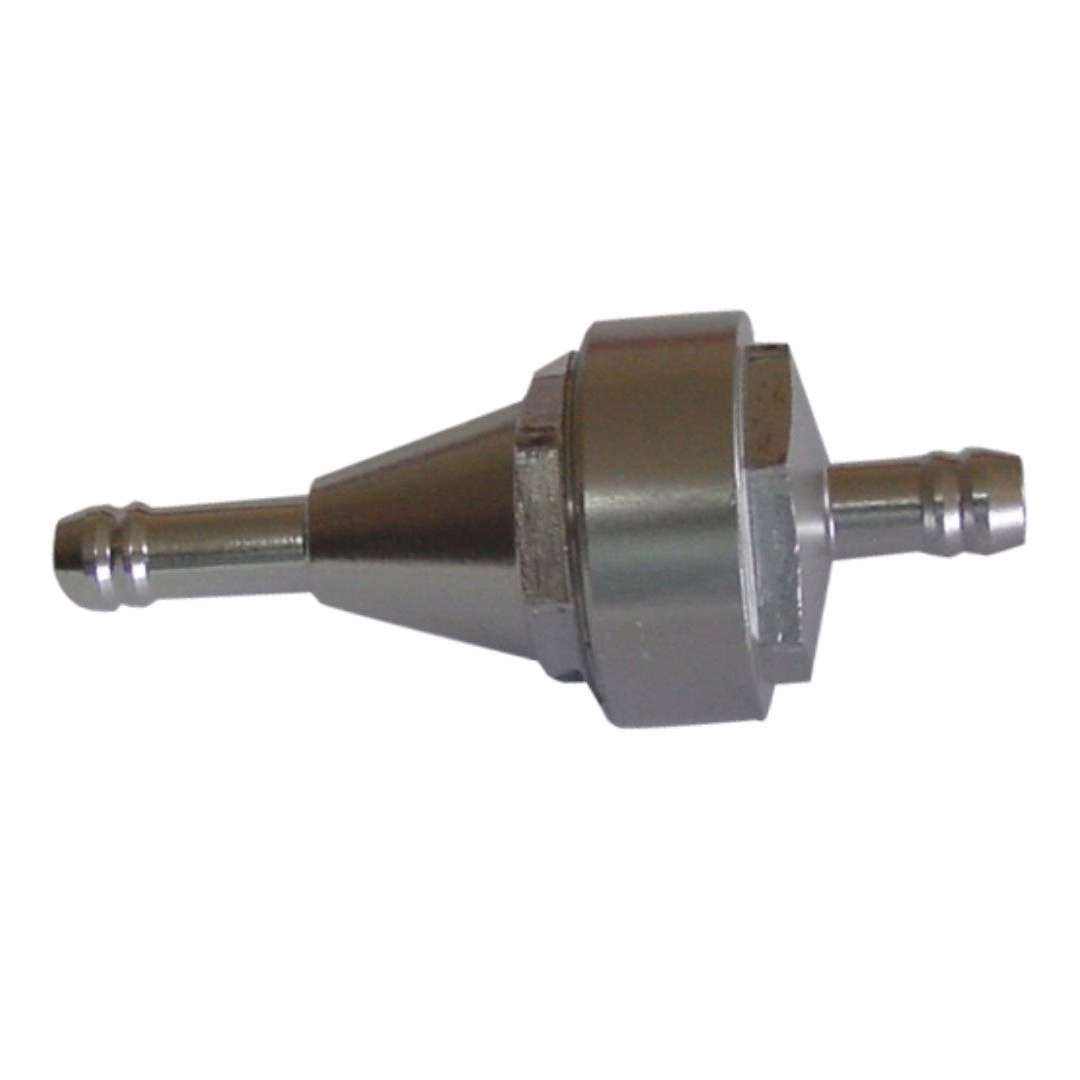 FILTRO GASOLINA UNIVERSAL ALUMINIO CROMADO SG109005 (PIEZA)