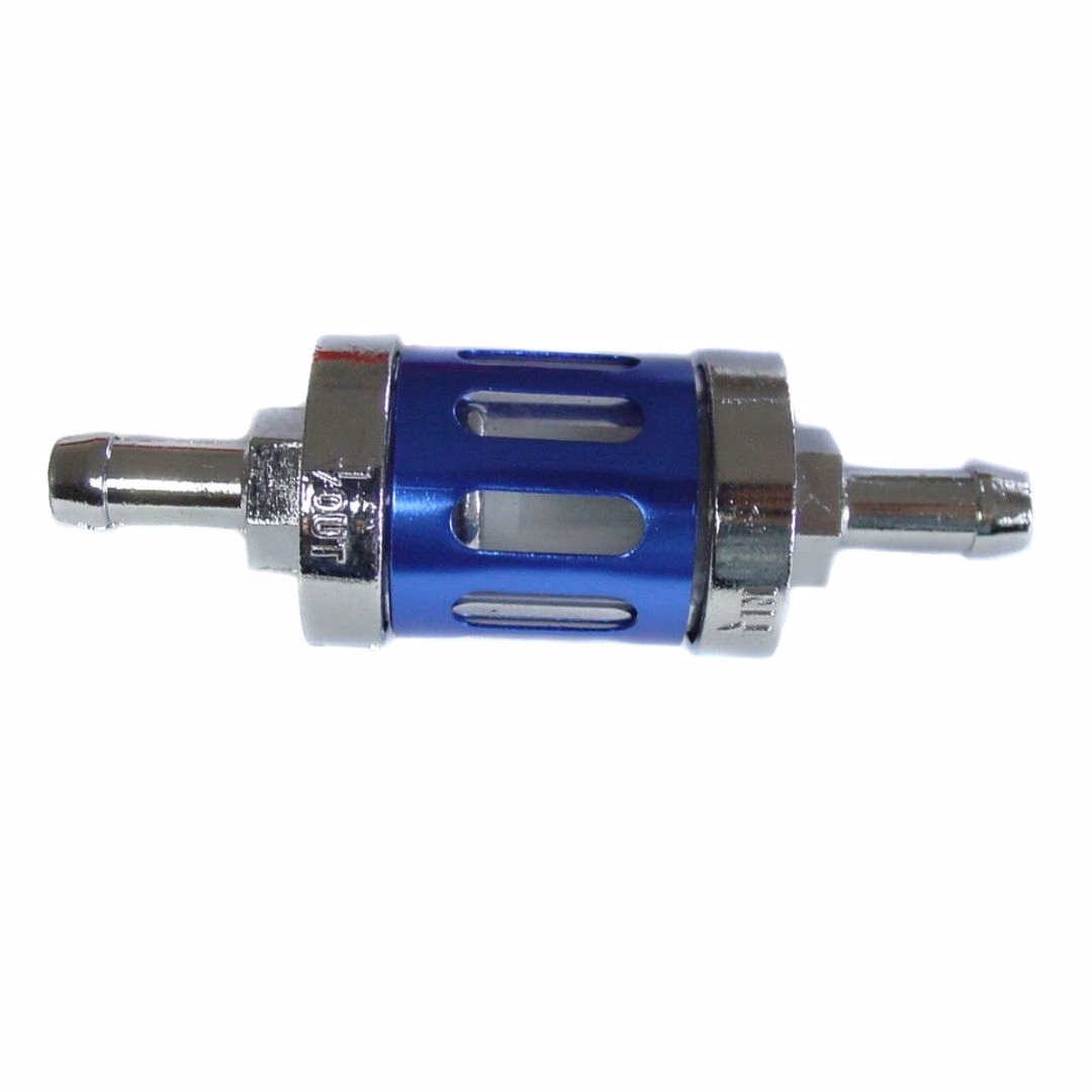 FILTRO GASOLINA VIDRIO UNIVERSAL AZUL SG109009 (PIEZA)