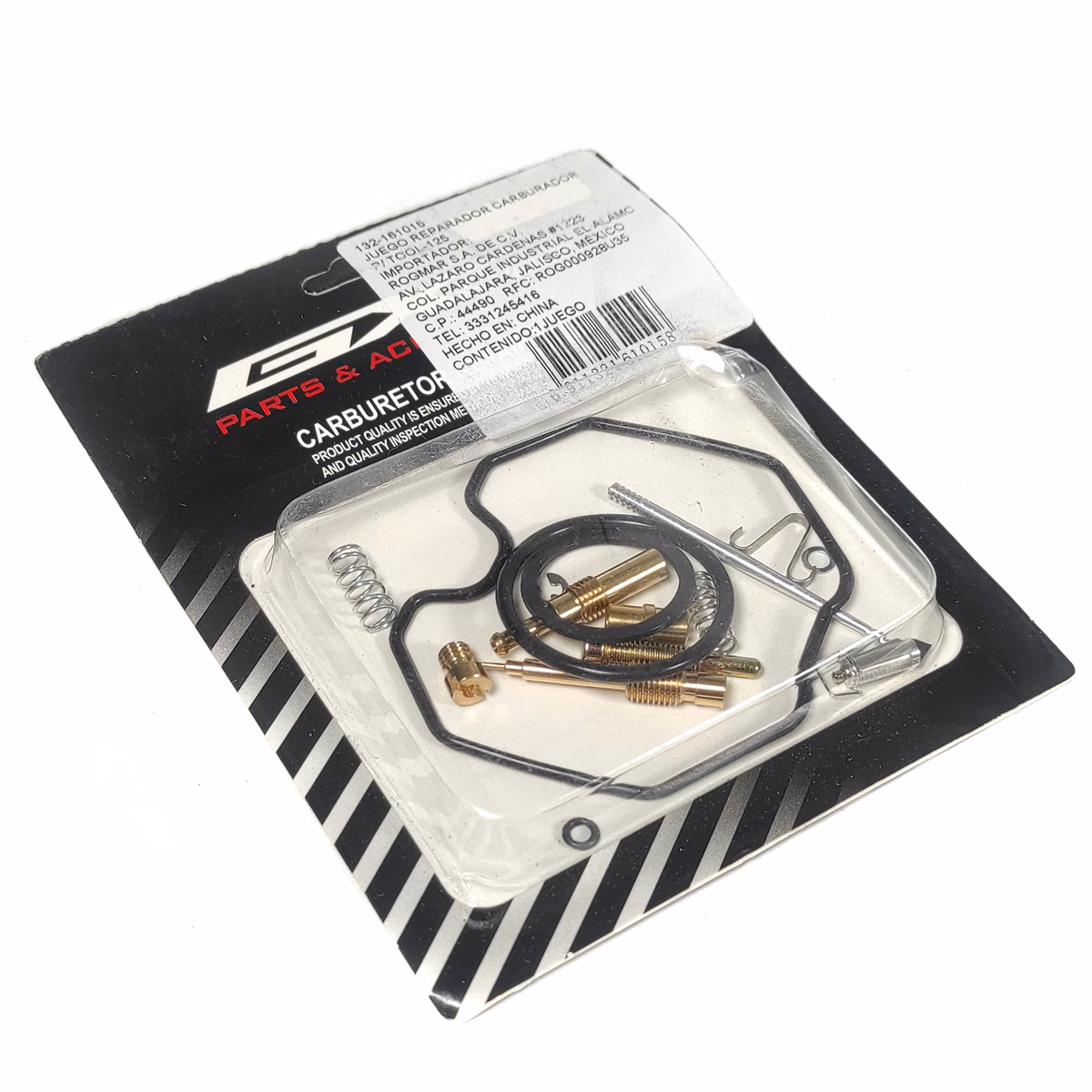 JUEGO REPARADOR CARBURADOR P/ TOOL-125