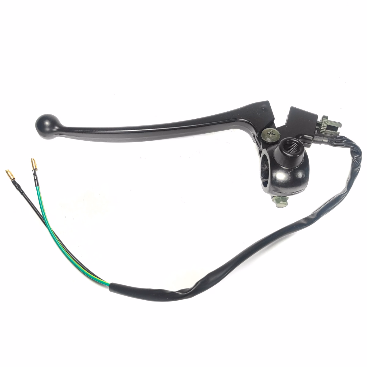 MANIJA EMBRAGUE C/ SOPORTE E INTERRUPTOR 12V P/ FT-125 (IZQUIERDA)