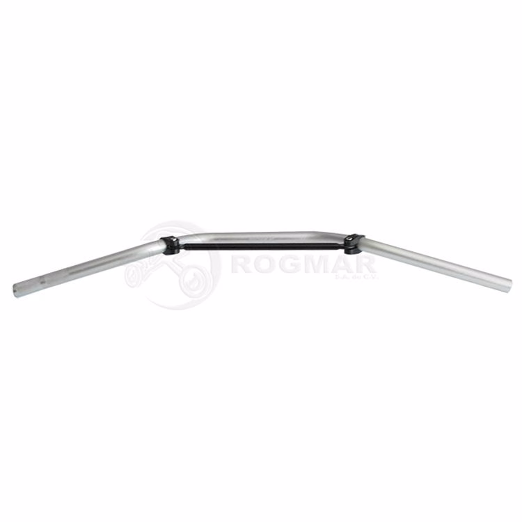 MANUBRIO TECHX2 ALUMINIO TIPO CROSS PLATA