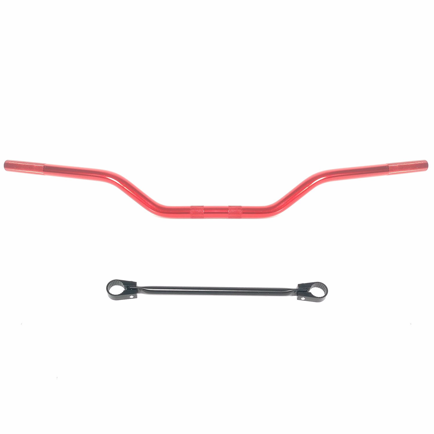 MANUBRIO TECHX2 ALUMINIO TIPO CROSS ROJO