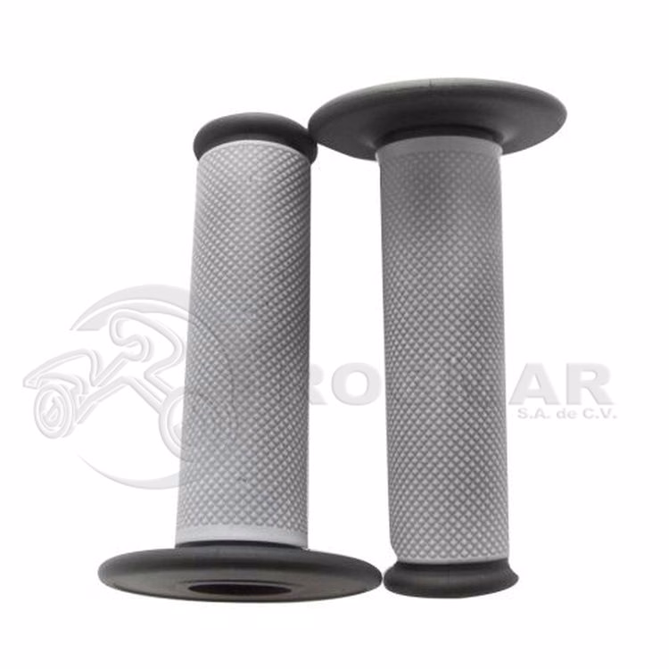 PUÑOS TIPO CROSS GRIS/NEGRO PRO-028 (JUEGO) TWN