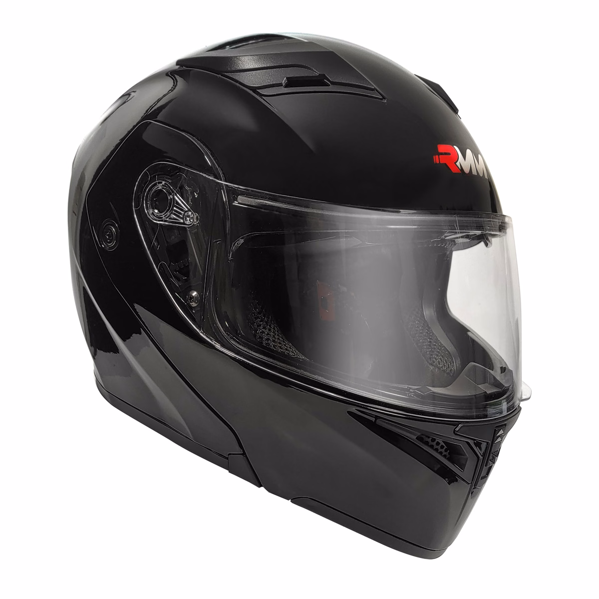 CASCO RMM 169 ABATIBLE NEGRO CON LENTE INTERNO TALLA: CH (PRECIO POR PIEZA) (DE 1 A 5 PIEZAS) NORMA AMERICANA DOT