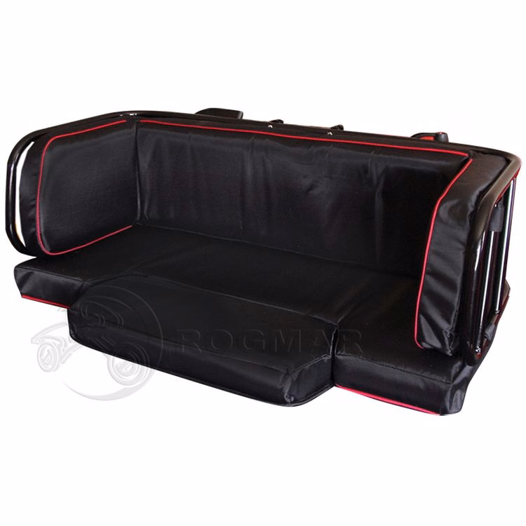 RESPALDO P/ CUATRIMOTO UNIVERSAL C/ PALA Y HACHA (96CM)
